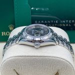 Rolex Lady-Datejust 279174 (2022) - Grey dial 28 mm Steel case (5/6)
