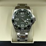 Longines HydroConquest L3.782.4.06.6 (2023) - Groen wijzerplaat 43mm Staal (4/8)