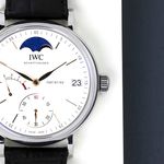 IWC Portofino Hand-Wound IW516401 (2019) - Zilver wijzerplaat 45mm Staal (4/8)