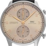 IWC Portuguese Chronograph IW371624 (2025) - Grey dial 41 mm Steel case (1/7)