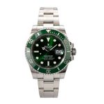 Rolex Submariner Date 116610LV (2020) - Green dial 40 mm Steel case (2/8)