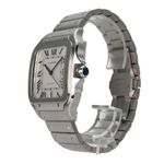 Cartier Santos WSSA0018 (2024) - Zilver wijzerplaat 40mm Staal (4/8)