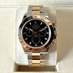 Rolex Daytona 116523 (2011) - Zwart wijzerplaat 40mm Goud/Staal (1/5)