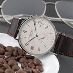 NOMOS Tangomat GMT 635 (Onbekend (willekeurig serienummer)) - Wit wijzerplaat 40mm Staal (2/8)