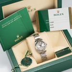 Rolex Oyster Perpetual 26 176200 (2017) - Zilver wijzerplaat 26mm Staal (5/5)