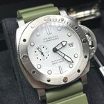 Panerai Luminor Submersible PAM01226 (2024) - Wit wijzerplaat 44mm Staal (7/8)