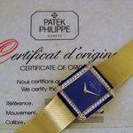 Patek Philippe Unknown 3727 / 004 (1974) - Blue dial 30 mm Yellow Gold case (3/8)