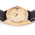 Rolex Datejust 6605 (1957) - Silver dial 36 mm Yellow Gold case (6/8)