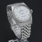 Rolex Datejust 36 16014 (1987) - Wit wijzerplaat 36mm Staal (4/7)