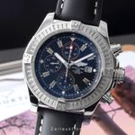Breitling Super Avenger A1337011/B907 (Unknown (random serial)) - Black dial 49 mm Steel case (1/8)