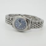 Rolex Lady-Datejust 79174 (2001) - Blauw wijzerplaat 26mm Staal (4/8)