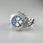 Breitling Chronomat GMT AB0410 (Onbekend (willekeurig serienummer)) - Blauw wijzerplaat 47mm Staal (4/8)