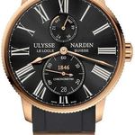 Ulysse Nardin Marine 1182-310-3/42 (2026) - Black dial 43 mm Rose Gold case (1/1)