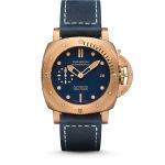 Panerai Luminor Submersible PAM01074 (2025) - Blue dial 42 mm Bronze case (1/1)