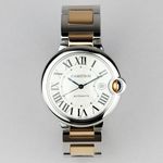 Cartier Ballon Bleu 42mm W2BB0022 (2022) - Zilver wijzerplaat 42mm Staal (1/8)