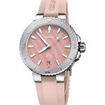 Oris Aquis Date 01 733 7770 4158-07 4 18 66FC (2026) - Roze wijzerplaat 37mm Staal (1/1)