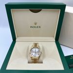 Rolex Day-Date 40 228238 (2024) - Silver dial 40 mm Yellow Gold case (3/8)