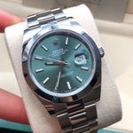 Rolex Datejust 41 126300 (2023) - Groen wijzerplaat 41mm Staal (2/8)