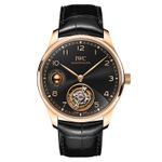 IWC Portuguese Tourbillon IW545901 (2025) - Black dial 42 mm Rose Gold case (1/1)
