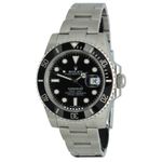 Rolex Submariner Date 116610LN (2010) - Zwart wijzerplaat 40mm Staal (1/7)