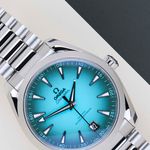 Omega Seamaster Aqua Terra 220.10.41.21.03.006 (2025) - Turquoise dial 41 mm Steel case (3/8)