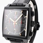 TAG Heuer Monaco CBL2180 (2022) - Black dial 39 mm Titanium case (3/8)