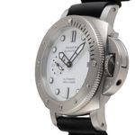 Panerai Luminor Submersible PAM01223 (Unknown (random serial)) - White dial 42 mm Steel case (6/8)