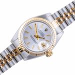 Rolex Lady-Datejust 69173 (1993) - Silver dial 26 mm Gold/Steel case (1/8)