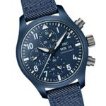 IWC Pilot Chronograph Top Gun IW389404 (2024) - Blauw wijzerplaat 42mm Keramiek (1/1)