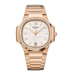 Patek Philippe Nautilus 7118/1200R-001 (2025) - Silver dial 35 mm Rose Gold case (1/1)
