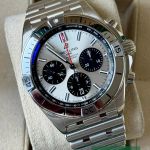 Breitling Chronomat 42 AB0134101G1A1 (2021) - Silver dial 42 mm Steel case (1/7)