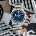 Breitling Chronomat 42 AB01344A1C1A1 (2020) - Blauw wijzerplaat 42mm Staal (1/8)
