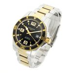 Longines HydroConquest L3.742.3.56.7 (2022) - Zwart wijzerplaat 41mm Staal (2/5)