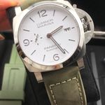 Panerai Luminor Marina PAM01314 (2023) - Wit wijzerplaat 44mm Staal (8/8)