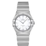 Omega Constellation Quartz 131.10.28.60.05.001 (2024) - Wit wijzerplaat 28mm Staal (1/1)