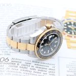 Rolex GMT-Master II 116713LN (Unknown (random serial)) - Black dial 40 mm Gold/Steel case (5/8)