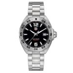 TAG Heuer Formula 1 Quartz WAZ1112.BA0875 (2024) - Zwart wijzerplaat 41mm Staal (1/1)