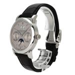 A. Lange & Söhne Saxonia 330.025 (2013) - Zilver wijzerplaat 39mm Platina (3/8)