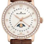 Blancpain Villeret 6126-2987-55B (2025) - Zilver wijzerplaat 34mm Roségoud (1/1)