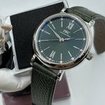 IWC Portofino Automatic IW357412 (2023) - Groen wijzerplaat 34mm Staal (1/8)