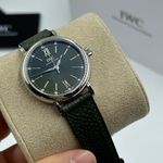 IWC Portofino Automatic IW357412 (2023) - Groen wijzerplaat 34mm Staal (4/8)