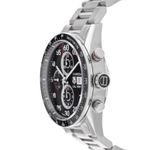 TAG Heuer Carrera Calibre 1887 CAR2A10.BA0799 (2014) - Zwart wijzerplaat 43mm Staal (4/7)