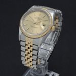 Rolex Datejust 36 16233 (1992) - Gold dial 36 mm Gold/Steel case (5/7)