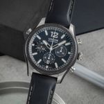 Union Glashütte Belisar Chronograph D009.927.26.207.00 (2018) - Zwart wijzerplaat 45mm Staal (3/8)