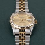 Rolex Datejust 36 16233 (1989) - Champagne dial 36 mm Gold/Steel case (3/8)