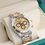 Rolex Daytona 16523 (Onbekend (willekeurig serienummer)) - 40mm Goud/Staal (4/8)