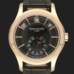 Patek Philippe Annual Calendar 5205R-011 (2022) - Green dial 40 mm Rose Gold case (3/7)