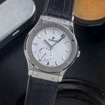 Hublot Classic Fusion Ultra-Thin 515.NX.2210.LR (2023) - White dial 45 mm Titanium case (3/8)