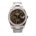 Rolex Datejust 36 116244 (Unknown (random serial)) - Bronze dial 36 mm Steel case (2/8)