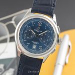 Breitling Premier AB0145171C1P2 (Unknown (random serial)) - Blue dial 42 mm Steel case (1/8)